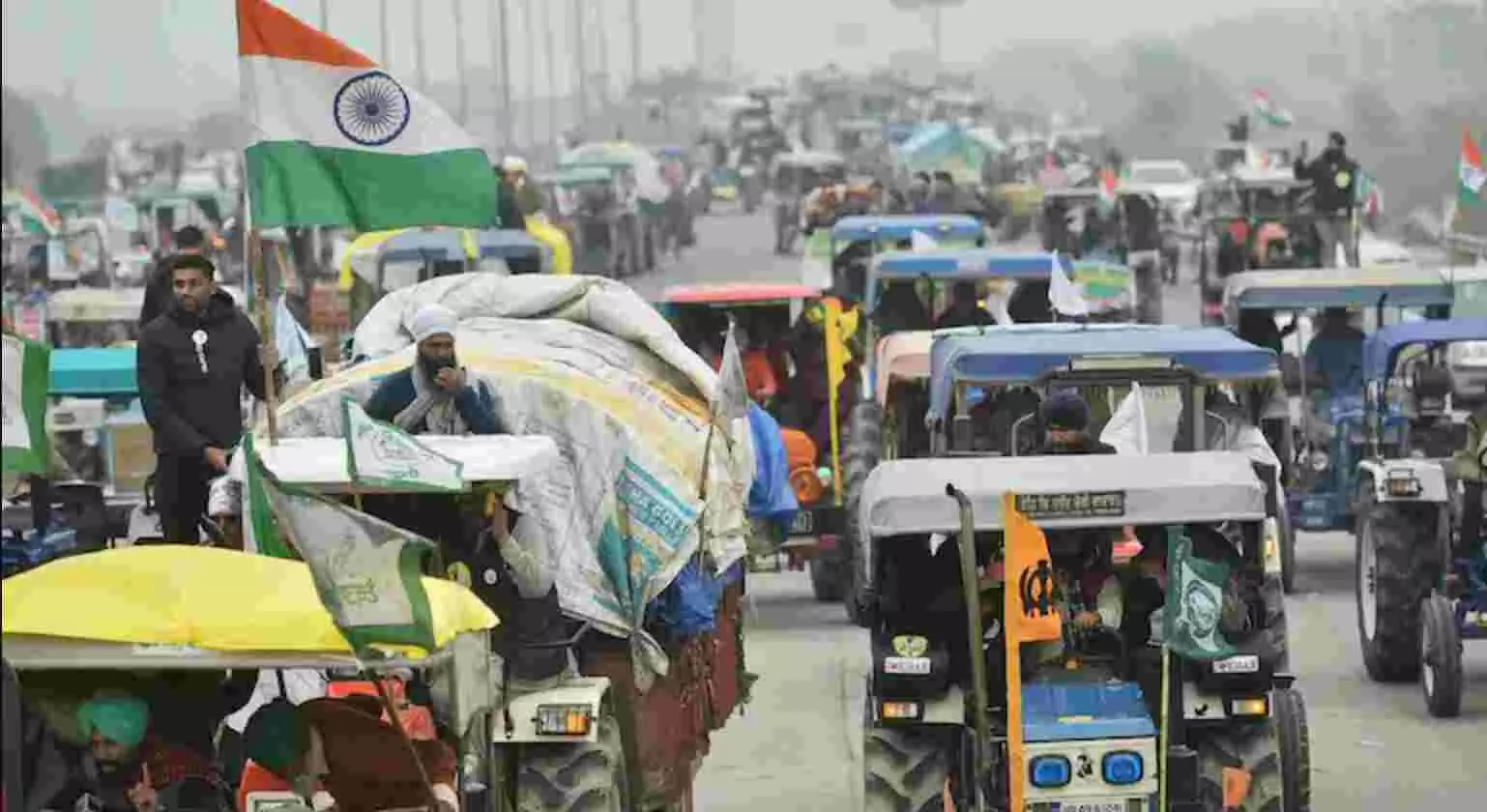 रिपब्लिक डे पर किसानों की 100 किलोमीटर ट्रैक्टर रैली, 2 लाख से अधिक ट्रैक्टर होंगे शामिल, दिल्ली पुलिस ने दी इजाजत!