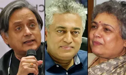 नोएडा में कांग्रेस सांसद शशि थरूर, राजदीप सरदेसाई, मृणाल पाण्डे समेत 7 लोगों के खिलाफ FIR नोएडा में कांग्रेस सांसद शशि थरूर, राजदीप सरदेसाई, मृणाल पाण्डे समेत 7 लोगों के खिलाफ FIR