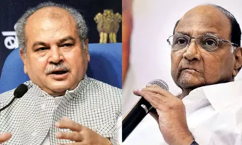 शरद पवार ने कृषि कानूनों पर उठाए सवाल, कृषि मंत्री तोमर का जवाब- आपको दी गई गलत जानकारी