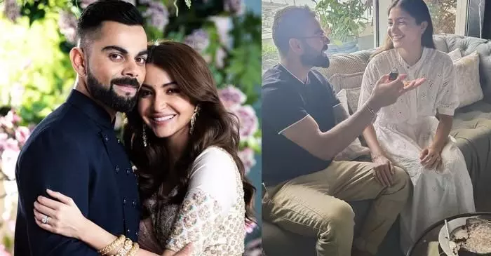 विराट-अनुष्का ने बेटी का रखा ये प्यार नाम, शेयर की बेटी के साथ Cute फोटो विराट-अनुष्का ने बेटी का रखा ये प्यार नाम, शेयर की बेटी के साथ Cute फोटो
