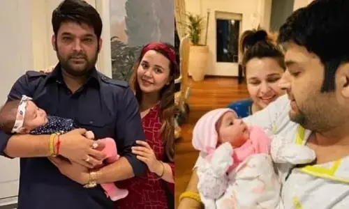 कॉमेडियन कपिल शर्मा दूसरी बार बने पापा, पत्नी गिन्नी ने दिया बेटे को जन्म कॉमेडियन कपिल शर्मा दूसरी बार बने पापा, पत्नी गिन्नी ने दिया बेटे को जन्म