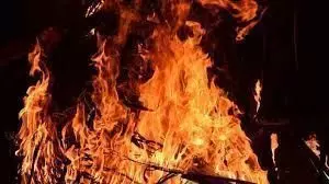 यूपी में प्रेमी प्रेमिका का एक ही चिता पर जलता मिला शव, इलाके में फैली सनसनी यूपी में प्रेमी प्रेमिका का एक ही चिता पर जलता मिला शव, इलाके में फैली सनसनी