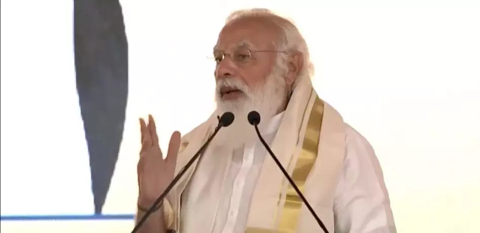 किसान आंदोलन के बीच PM मोदी ने तमिलनाडु के किसानों की इस बात के लिए की तारीफ किसान आंदोलन के बीच PM मोदी ने तमिलनाडु के किसानों की इस बात के लिए की तारीफ