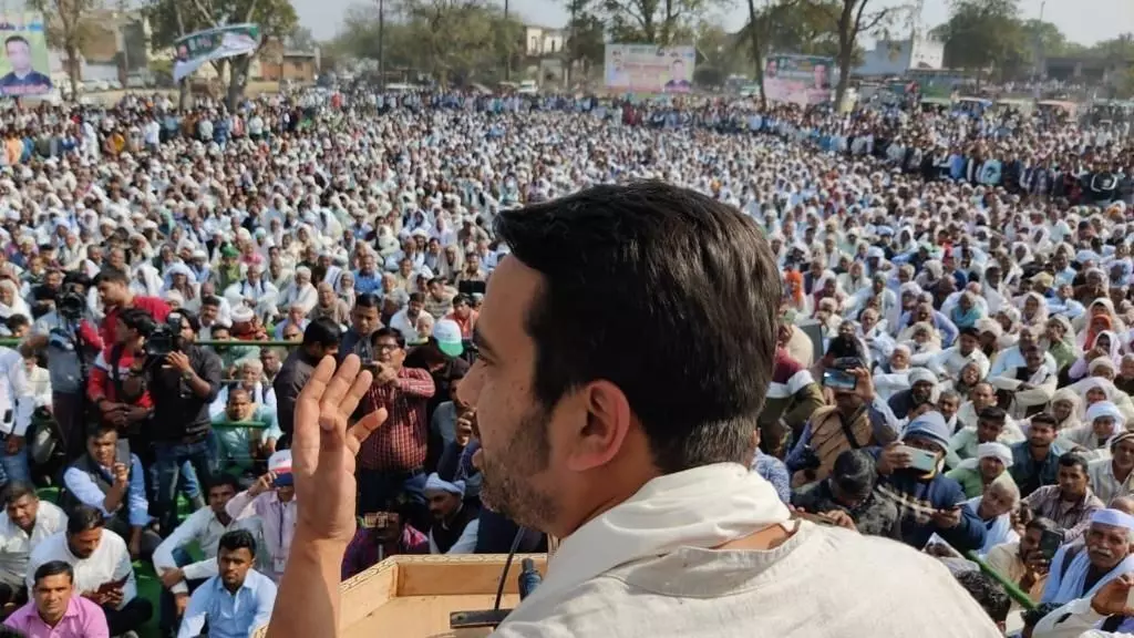 भाजपा को वोट की चोट देनी होगी:जयंत चौधरी भाजपा को वोट की चोट देनी होगी:जयंत चौधरी