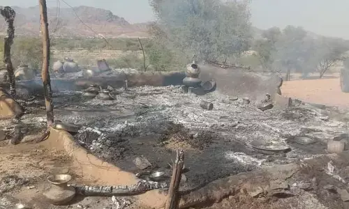 काल बनी गिलहरी, 11 केवी विद्युत लाइन का तार टूटने से हुआ हादसा काल बनी गिलहरी, 11 केवी विद्युत लाइन का तार टूटने से हुआ हादसा
