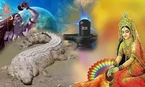 जब भगवान शिव ने मगरमच्छ बनकर ली माता पार्वती की परीक्षा जब भगवान शिव ने मगरमच्छ बनकर ली माता पार्वती की परीक्षा