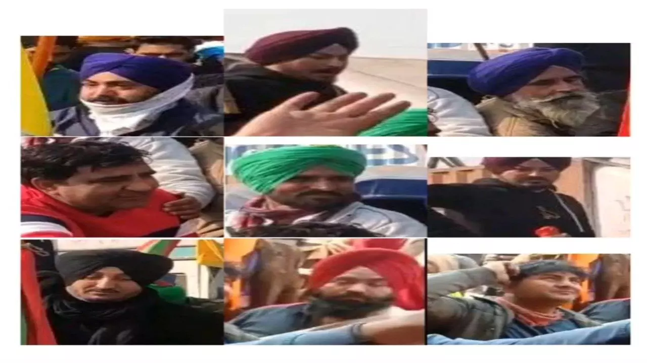 दिल्ली पुलिस ने लालकिला हिंसा में  जारी की 20 लोंगों की तस्वीरें , पहचाने कौन है लोग?