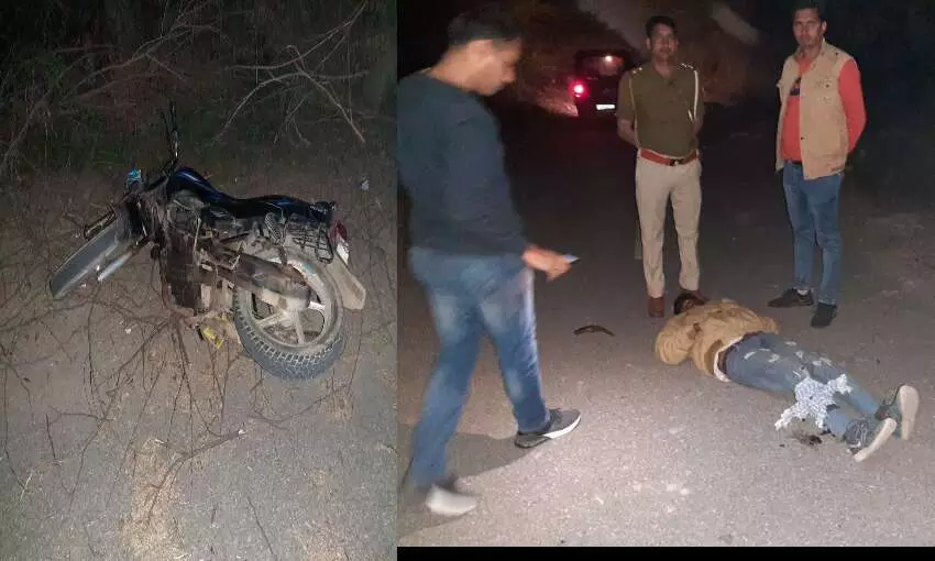 नोएडा पुलिस से बदमाशों की मुठभेड़, एक बदमाश को लगी गोली