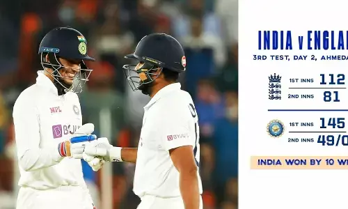 Ind vs Eng: 2 दिन में 10 विकेट से टेस्‍ट जीत भारत ने रचा इतिहास, डे-नाइट टेस्‍ट में अंग्रेजों की बत्‍ती गुल