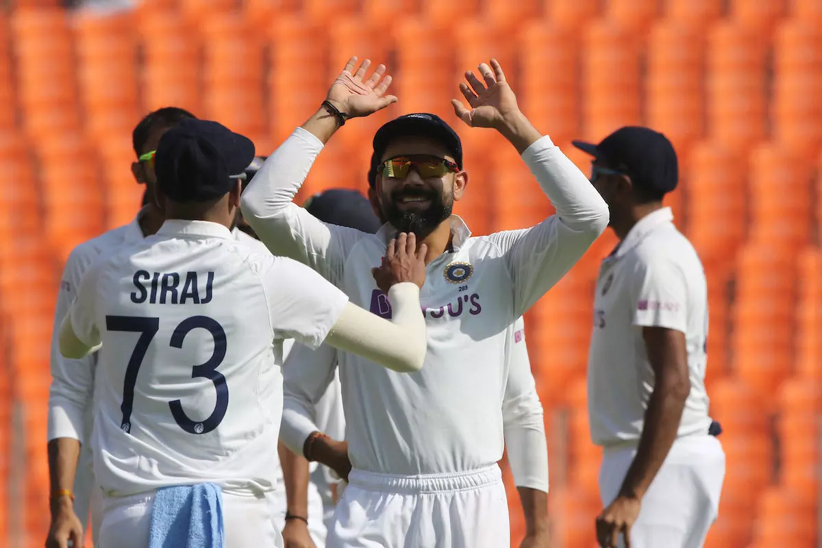भारत vs इंग्लैंड चौथा टेस्ट:पहले दिन 11 में से 8 विकेट स्पिनर्स ने झटके, इंग्लैंड को 181 रन की बढ़त