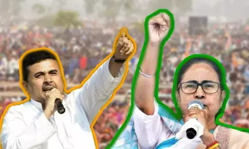 बंगाल ममता बनर्जी 200 पार , बीजेपी की बढ़ी हार, वाम कांग्रेस का सफाया