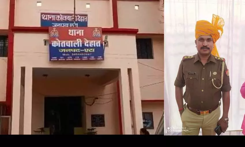 एटा में शराब माफिया से बरामद शराब को पुलिस ने कर दिया गायब, यकायक छापे से खुली पोल और फिर ...