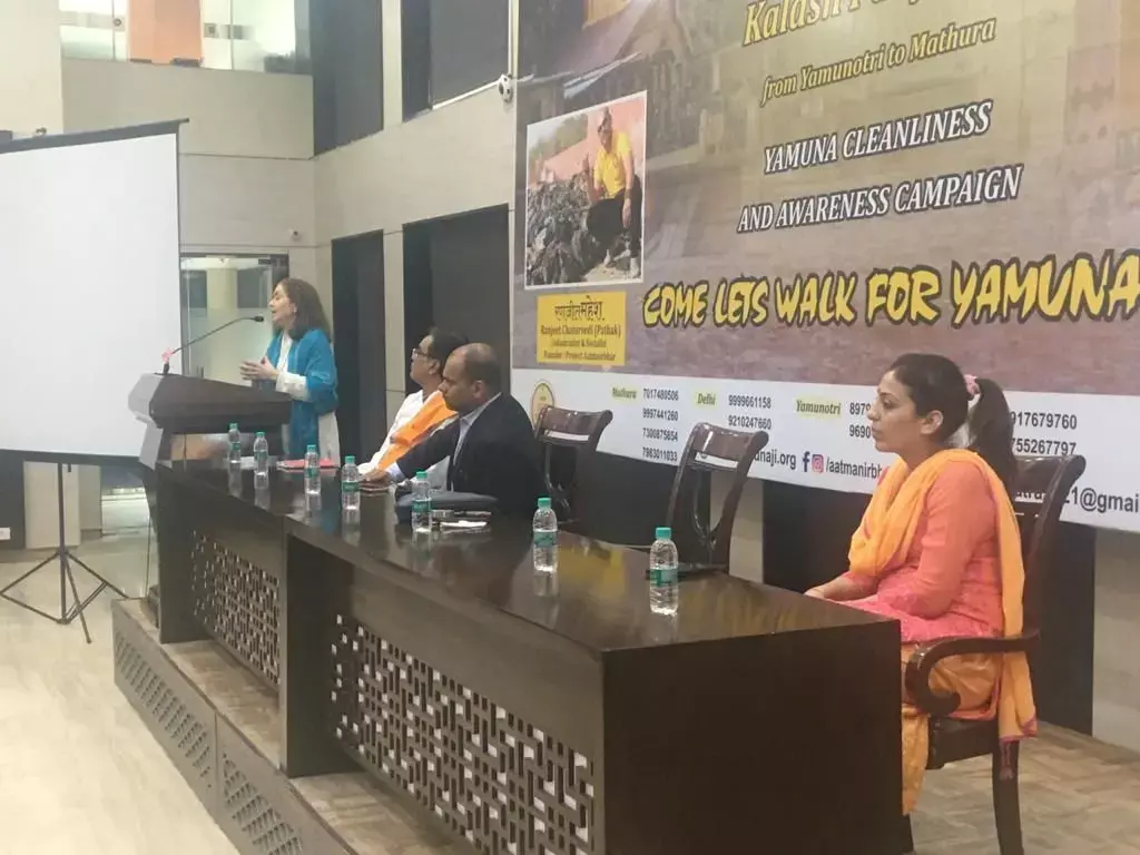 यमुना शुद्धिकरण को युवा उद्योगपति का भागीरथी प्रयास यमुना शुद्धिकरण को युवा उद्योगपति का भागीरथी प्रयास