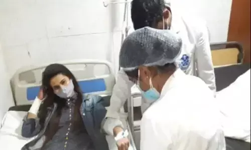 बीजेपी सांसद की बहू ने खुदकुशी की धमकी के बाद काटी हाथ की नस, अस्पताल में भर्ती