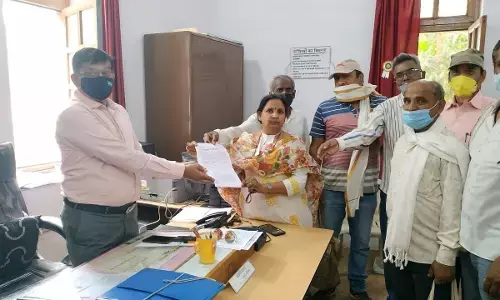 मध्यप्रदेश में संयुक्त किसान मोर्चा ने किसानों की समस्याओं को लेकर मुख्यमंत्री को सौंपा ज्ञापन