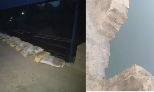 पुल का रेलिंग टूटने से आने जाने वाले लोगों के लिए खतरा पुल का रेलिंग टूटने से आने जाने वाले लोगों के लिए खतरा