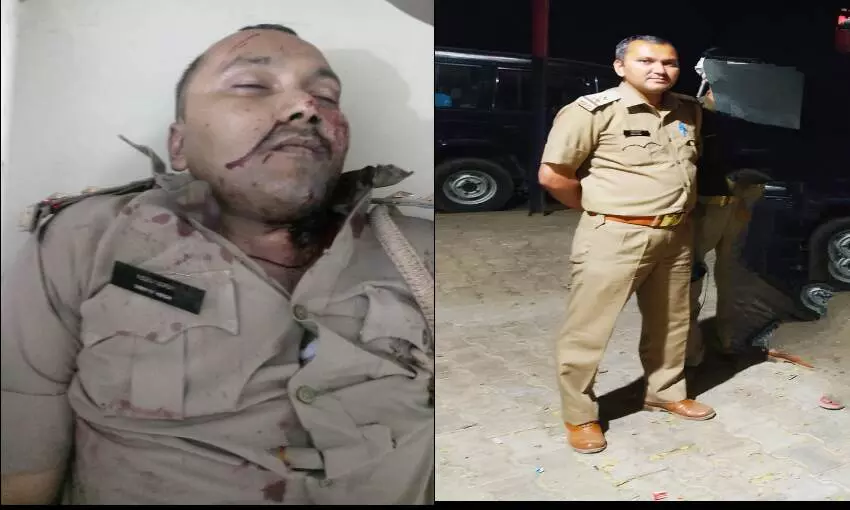 आगरा में दरोगा प्रशांत कुमार की गोली मारकर हत्या आगरा में दरोगा प्रशांत कुमार की गोली मारकर हत्या