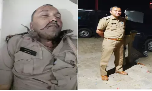 आगरा में दरोगा प्रशांत कुमार की गोली मारकर हत्या