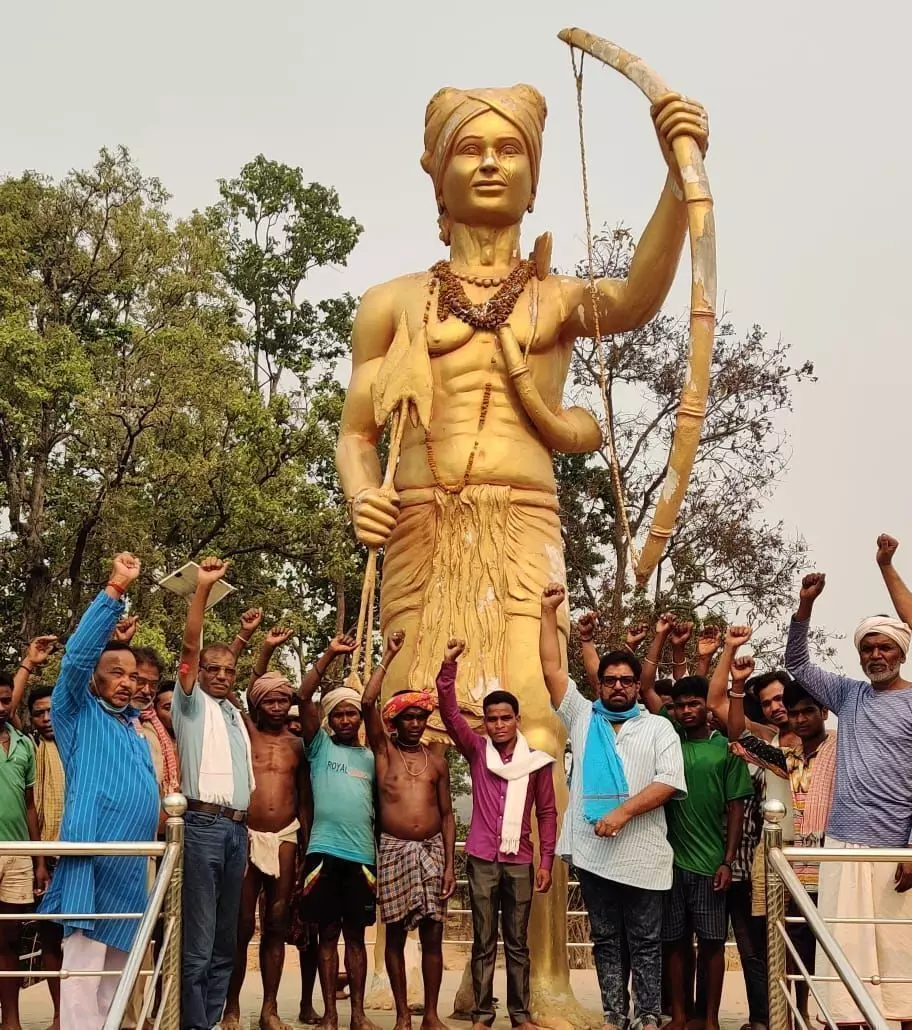 बस्तर के भूमकाल आंदोलन के शहीद गुंडाधुर के ग्राम नेतानार की मिट्टी भी जाएगी सिंघु बार्डर