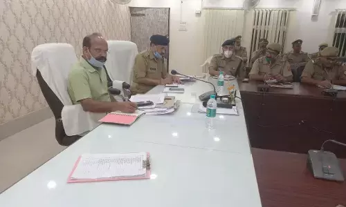पुलिस अधीक्षक द्वारा त्रिस्तरीय पंचायत चुनाव के सम्बन्ध में बुलाई बैठक, दिए सख्त निर्देश