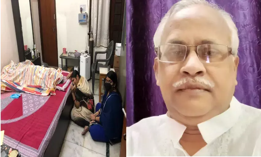 लखनऊ के वरिष्ठ पत्रकार विनय श्रीवास्तव की ऑक्सीजन के अभाव में तडफ तडफ कर मौत