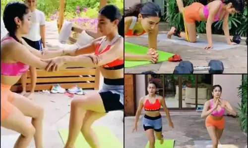 सारा अली खान और जाहन्वी कपूर का ये वीडियो हुआ वायरल सारा अली खान और जाहन्वी कपूर का ये वीडियो हुआ वायरल