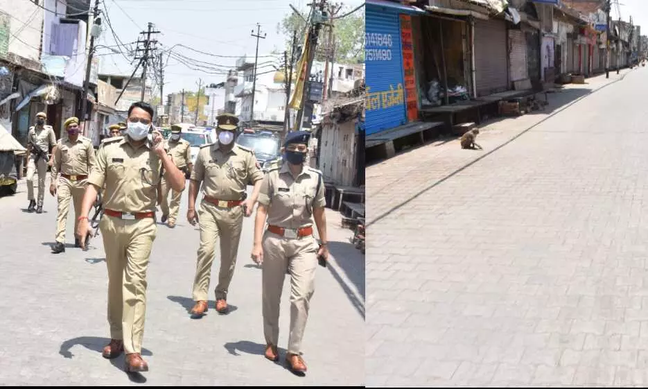 एसपी हाथऱस ने #COVID-19 महामारी के बढते संक्रमण के दृष्टिगत जनपद में लागू साप्ताहिक कोरोना कर्फ्यू की चेकिंग एसपी हाथऱस ने #COVID-19 महामारी के बढते संक्रमण के दृष्टिगत जनपद में लागू साप्ताहिक कोरोना कर्फ्यू की चेकिंग