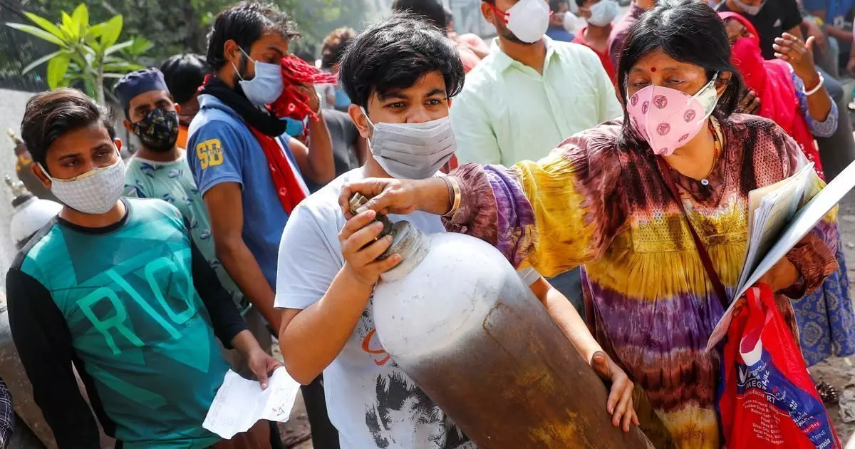 गाजियाबाद में ऑक्सीजन की किल्लत दूर करने के लिए जिला प्रशासन ने बनाई खास रणनीति