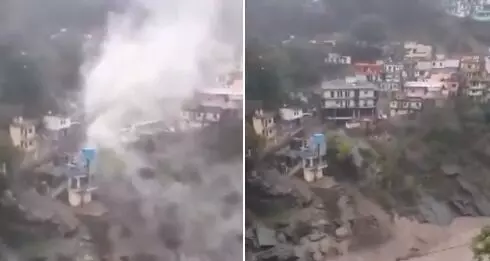 उत्तराखंड: देवप्रयाग में बादल फटने से मची तबाही, कई दुकानें क्षतिग्रस्त, IIT की बिल्डिंग भी हुई ध्वस्त