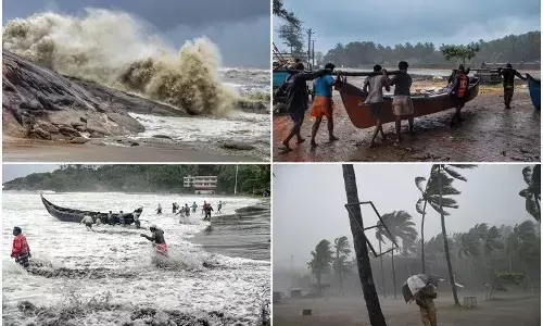 केरल, कर्नाटक, गोवा में तबाही मचाने के बाद चक्रवात तौकते गुजरात की तरफ बढ़ा, छह लोगों की मौत केरल, कर्नाटक, गोवा में तबाही मचाने के बाद चक्रवात तौकते गुजरात की तरफ बढ़ा, छह लोगों की मौत