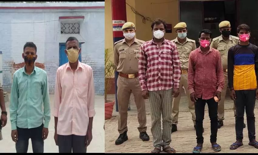 प्रतापगढ़ पुलिस की बड़ी कामयाबी, गोली मारने वाले दो अभियुक्त तो गैंगेस्टर के वांछित 3 आरोपी किये गिरफ्तार