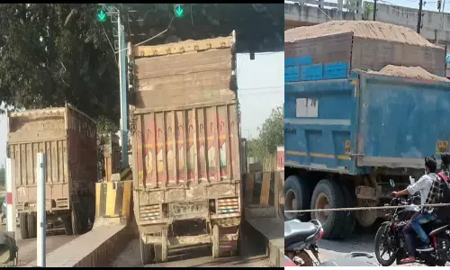 टोल टैक्स को ये कैसी लूट की छूट, नियम विपरीत निकाल रहा ओवरलोड वाहन टोल टैक्स को ये कैसी लूट की छूट, नियम विपरीत निकाल रहा ओवरलोड वाहन