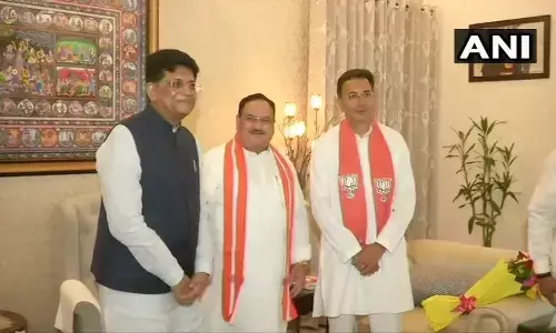 कांग्रेस नेता और पूर्व केंद्रीय मंत्री जितिन प्रसाद BJP में शामिल