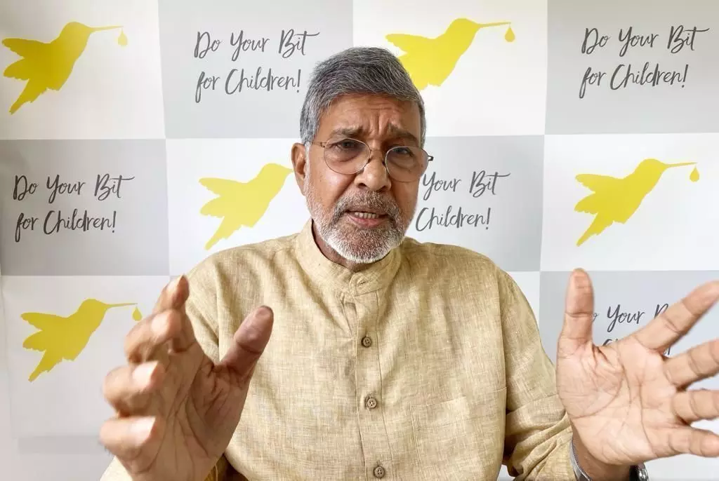 अंतरराष्ट्रीय बाल श्रम विरोधी दिवस की पूर्व संध्या पर: कैलाश सत्यार्थी ने बाल श्रम उन्मूलन के लिए बच्चों के बजट को बढ़ाने पर दिया जोर अंतरराष्ट्रीय बाल श्रम विरोधी दिवस की पूर्व संध्या पर: कैलाश सत्यार्थी ने बाल श्रम उन्मूलन के लिए बच्चों के बजट को बढ़ाने पर दिया जोर