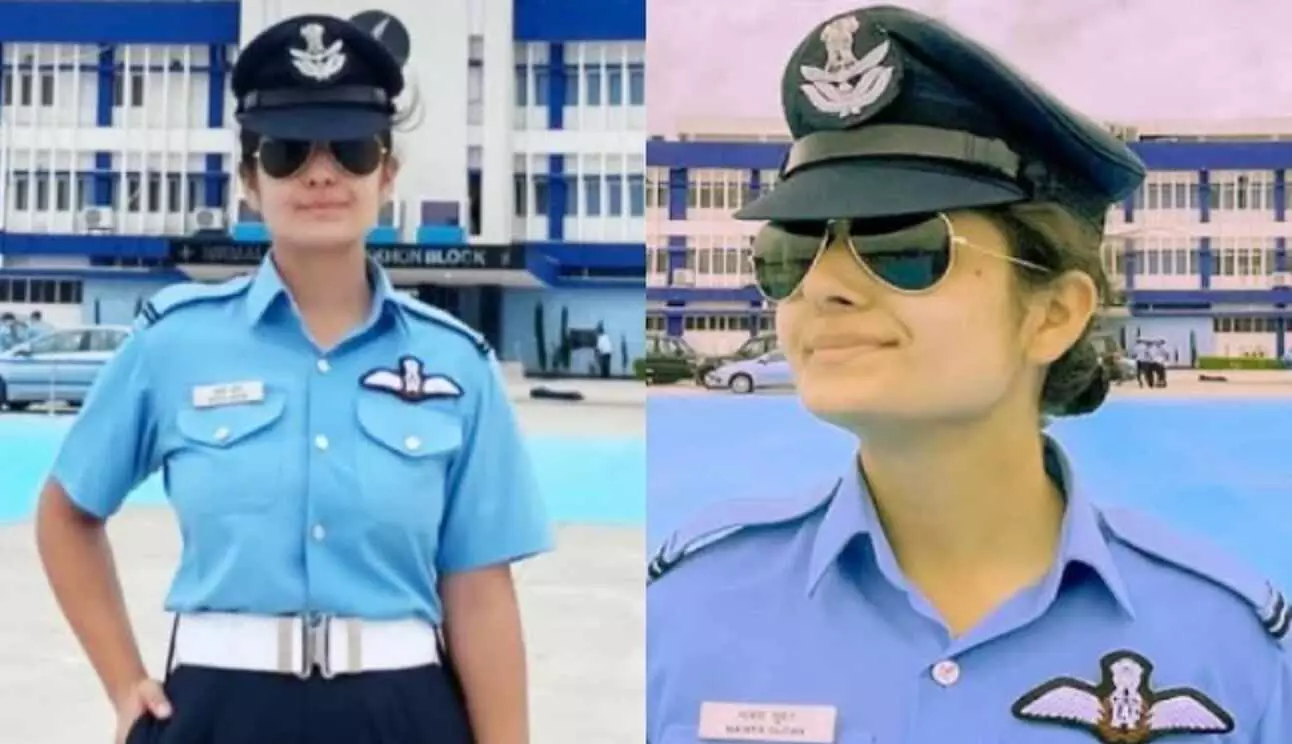जम्मू-कश्मीर के राजौरी की माव्या सूडान बनीं वायुसेना में पहली महिला फाइटर पायलट जम्मू-कश्मीर के राजौरी की माव्या सूडान बनीं वायुसेना में पहली महिला फाइटर पायलट