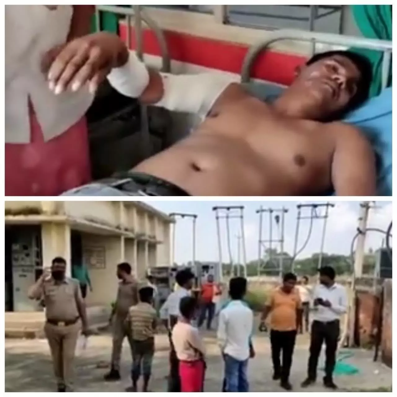 शटडाउन लेते समय पैनल में लगी आग,2 संविदा कर्मचारी झुलसे शटडाउन लेते समय पैनल में लगी आग,2 संविदा कर्मचारी झुलसे