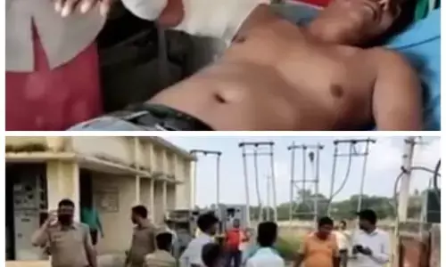 शटडाउन लेते समय पैनल में लगी आग,2 संविदा कर्मचारी झुलसे शटडाउन लेते समय पैनल में लगी आग,2 संविदा कर्मचारी झुलसे