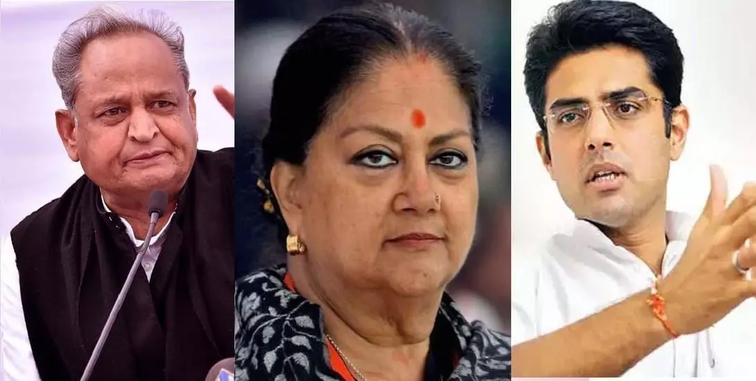 राजस्थान में राजनीतिक घमासान का जबरदस्त कम्पीटिशन, फ़िल्म की शूटिंग पूरी, शीघ्र रिलीज होने की संभावना राजस्थान में राजनीतिक घमासान का जबरदस्त कम्पीटिशन, फ़िल्म की शूटिंग पूरी, शीघ्र रिलीज होने की संभावना