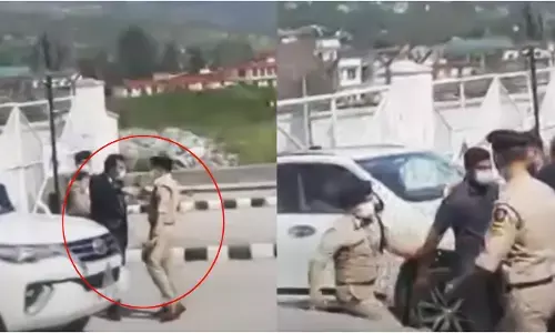 नितिन गडकरी के सामने भिड़े CM हिमाचल के सिक्योरिटी इंचार्ज और एसपी मामले में 3 अधिकारियों पर हुई सख्त कार्रवाई नितिन गडकरी के सामने भिड़े CM हिमाचल के सिक्योरिटी इंचार्ज और एसपी मामले में 3 अधिकारियों पर हुई सख्त कार्रवाई