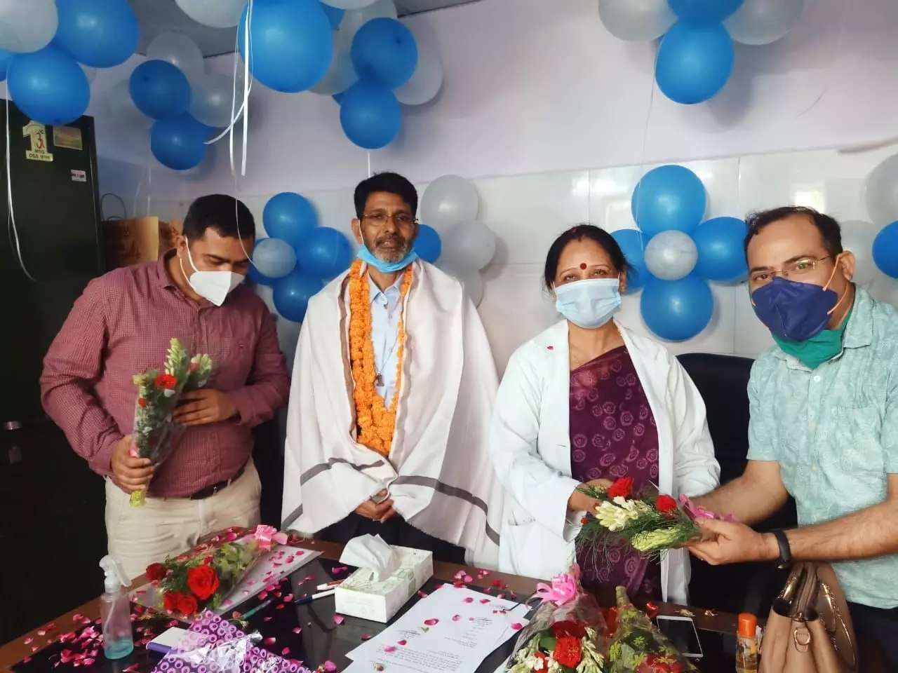 जिला होम्योपैथिक चिकित्सा अधिकारी डॉ ललित मोहन जौहरी अपनी चिकित्सा सेवा से हुए सेवानिवृत