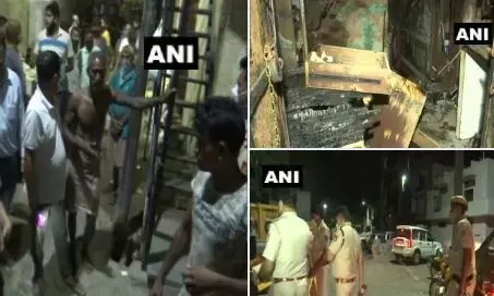 गैस सिलेंडर फटने से एक ही परिवार के 4 सदस्यों की मौत गैस सिलेंडर फटने से एक ही परिवार के 4 सदस्यों की मौत