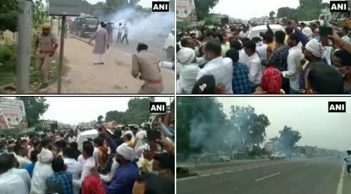 ब्लॅाक प्रमुख नामाकंन के दौरान पथराव और फायरिंग, 3 घायल पुलिस को भी नहीं बख्शा, कई जगह छीना गया पर्चा ब्लॅाक प्रमुख नामाकंन के दौरान पथराव और फायरिंग, 3 घायल पुलिस को भी नहीं बख्शा, कई जगह छीना गया पर्चा