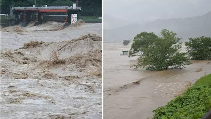 धर्मशाला, हिमाचल प्रदेश के कुछ हिस्सों में 30 घंटों में  बारिश के बाद अचानक बाढ़ की रिपोर्ट;