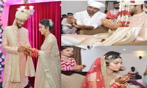 भारतीय आलराउंडर क्रिकेटर ने गर्लफ्रेंड अजुम खान से मुंबई में रचाई शादी भारतीय आलराउंडर क्रिकेटर ने गर्लफ्रेंड अजुम खान से मुंबई में रचाई शादी