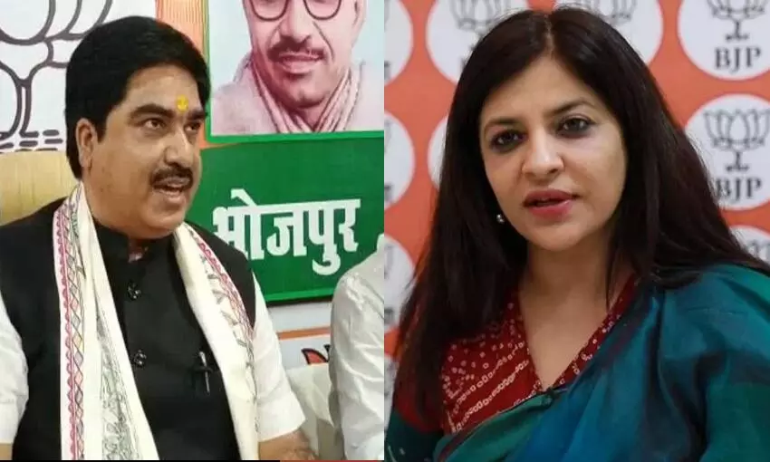 BJP ने शाजिया इल्मी और प्रेम शुक्ला को दी बड़ी जिम्मेदारी, जेपी नड्डा ने लगाई मुहर BJP ने शाजिया इल्मी और प्रेम शुक्ला को दी बड़ी जिम्मेदारी, जेपी नड्डा ने लगाई मुहर