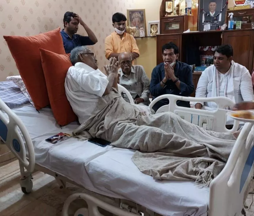 गाजियाबाद : अशोक गोयल से मिलने पहुंचे BJP प्रदेश उपाध्यक्ष एके शर्मा और संजीव शर्मा