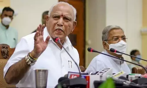 येदियुरप्पा ने कर्नाटक सीएम पद से दिया इस्तीफा