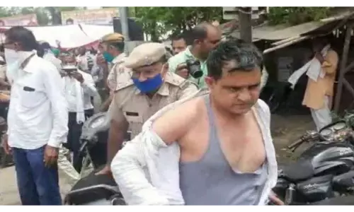 श्रीगंगानगर: किसानों ने फिर बीजेपी नेता को दौड़ा-दौड़ा कर पीटा,बीजेपी ने की निंदा