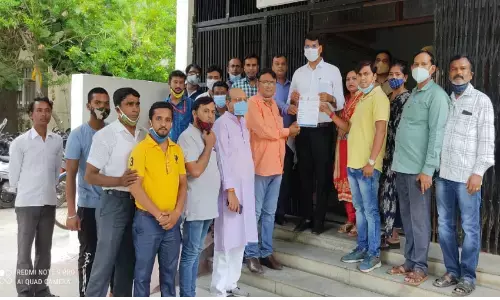 अखिल भारत हिंदू महासभा ने मुख्यमंत्री के नाम दिया ज्ञापन