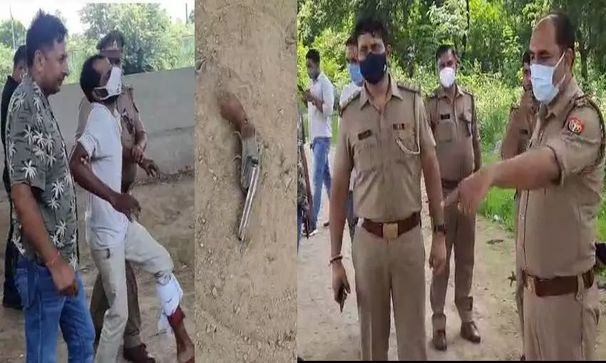 साहिबाबाद एवम इंदिरापुरम पुलिस और बदमाशो के बीच हुई मुठभेड़ साहिबाबाद एवम इंदिरापुरम पुलिस और बदमाशो के बीच हुई मुठभेड़